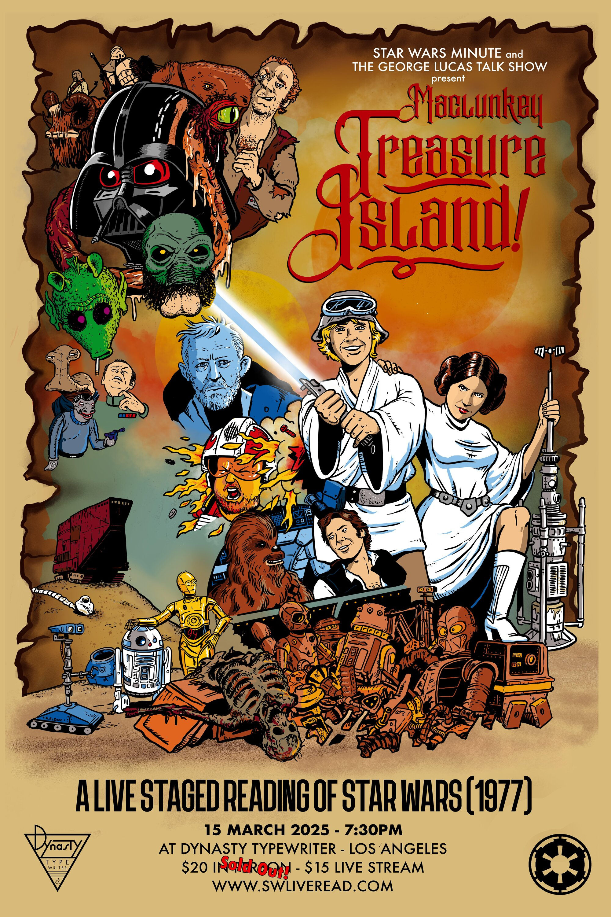 Постер Maclunkey Treasure Island
